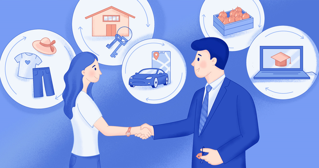 Редкие виды шеринга